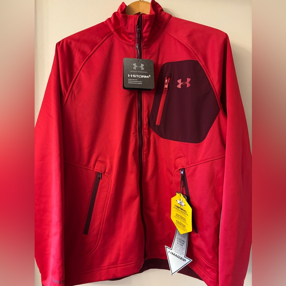 Under Armour Men's Red Performance Jacket